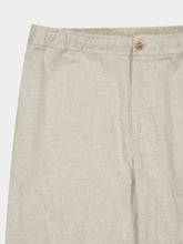 120% Lino Pearl Cotton Straight-Leg Trousers