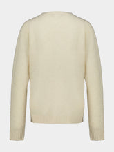 120% Lino Natural Wool Crew-Neck Jumper