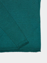 120% Lino Forest Fade Wool V-Neck Jumper