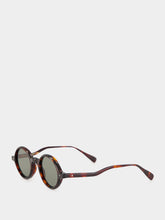Eyevan Tortoise 347E Round Acetate Sunglasses
