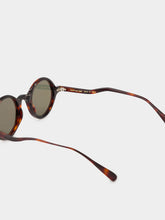 Eyevan Tortoise 347E Round Acetate Sunglasses
