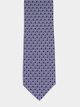 Ferragamo Contrasting Gancini Silk Tie