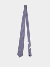 Ferragamo Contrasting Gancini Silk Tie