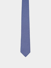 Ferragamo Blue Trofeo Silk Tie