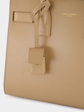 Saint Laurent Sac de Jour Baby in Smooth Leather in Dark Beige