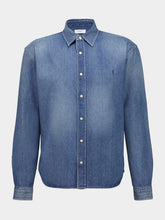 Saint Laurent Horizon Blue Denim Shirt