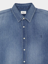 Saint Laurent Horizon Blue Denim Shirt