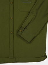 Givenchy Khaki Cotton Couture Seam Overshirt