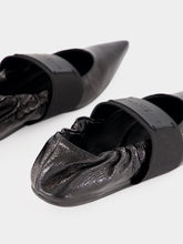 Givenchy Black Crush Naplack Leather Ballerinas