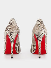 Christian Louboutin Python Leather Miss Z 100 Pumps