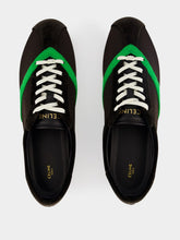 Celine SNEAKERS L-TOP LACE-UP 05 GRAIN SUEDE & LEATHER