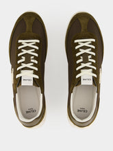 Celine SNEAKERS L-TOP LACE-UP RACER TRIOMPHE NYLON SUEDE