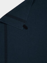 Haomy Blue de Prusse Côme Linen and Cotton Kitchen Towel