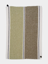 Haomy Khaki Trevise Linen Kitchen Towel