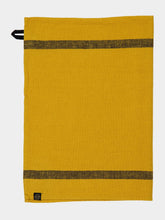 Haomy Ocre Côme Linen and Cotton Kitchen Towel