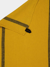 Haomy Ocre Côme Linen and Cotton Kitchen Towel