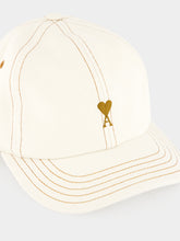 Ami Paris Cream Ami de Coeur Cotton Cap