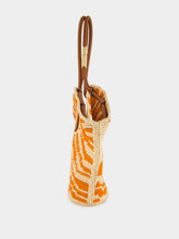 Zimmermann Goldentime Orange Zebra Medium Tote