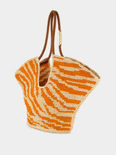 Zimmermann Goldentime Orange Zebra Medium Tote