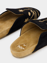 Baziszt Black Sid Suede Loafers