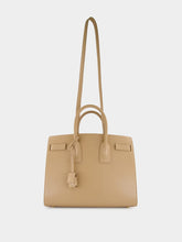 Saint Laurent Clear Beige Small Sac De Jour in Smooth Leather