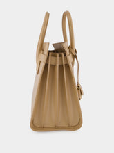 Saint Laurent Clear Beige Small Sac De Jour in Smooth Leather