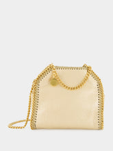 Stella McCartney Pyrite Tiny Chain-Trim Tote Bag