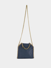 Stella McCartney Feather Blue Falabella Tiny Tote Bag