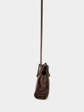 Stella McCartney Mahogany Falabella Tiny Enamel Tote Bag