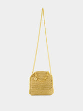 Stella McCartney Gold Crossbody Bag Falabella Lurex Crochet Tiny