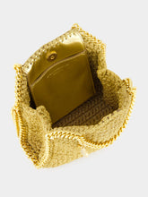 Stella McCartney Gold Crossbody Bag Falabella Lurex Crochet Tiny