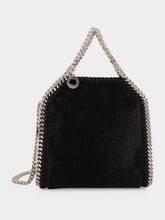 Stella McCartney Black Falabella Beaded Tiny Tote