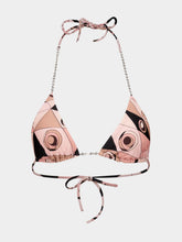 Pucci Nude Occhi Print Triangle Bikini Top