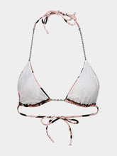 Pucci Nude Occhi Print Triangle Bikini Top