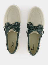 Dior BOAT CHOES CHESTER CANVAS LEATHER