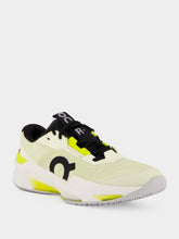 On Running White and Yellow Roger Pro Fire Sneakers