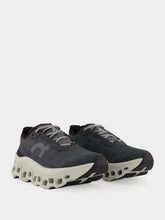 On Running Cloudmonster Void Sneakers in Stone and Glacier