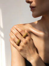 Paola Sighinolfi Gabby Gold-Plated Ring and Ear Cuff