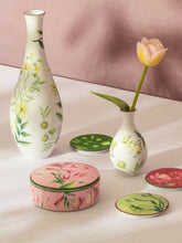 Ginori 1735 Florenza Acanto Green Porcelain Bud Vase