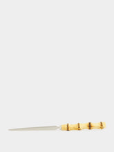 Lorenzi Milano Bamboo Root Letter Opener