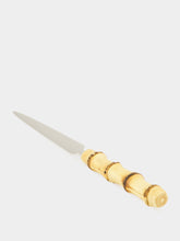 Lorenzi Milano Bamboo Root Letter Opener