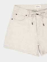 Frame Natural Ecru The Off Duty Long Shorts