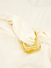 Altuzarra Tizzy Silk Top in Tapioca