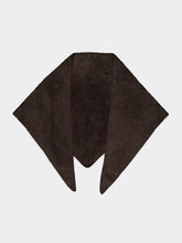 Lisa Yang Wood Brushed Cashmere Bandana