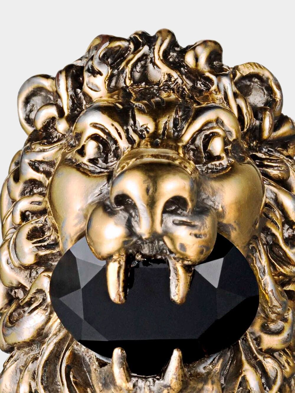 Lion Head Ring