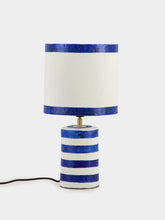 Pomax Mundaka Blue Table Lamp