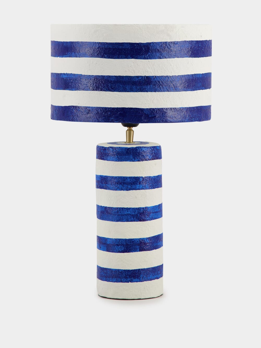 Blue Striped Mundaka Table Lamp