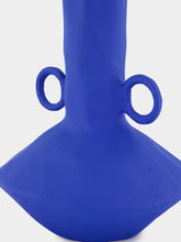 Pomax Trulli Blue Aluminium Vase