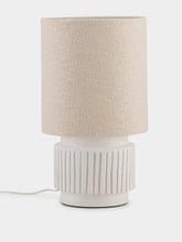 Pomax Cordoba White Medium Table Lamp