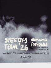 Y-3 Black Smoke Print Mercedes Regular T-Shirt